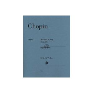 [楽譜] ショパン／バラード　ヘ長調 op.38 (原典版/ヘンレ社)《輸入ピアノ楽譜》【10,00...