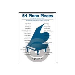 [楽譜] 近代作曲家による51のピアノ作品集《輸入ピアノ楽譜》【10,000円以上送料無料】(51 ...