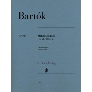 [楽譜] バルトーク／ミクロコスモス第3巻、第4巻(原典版/ヘンレ社)《輸入ピアノ楽譜》【10,00...