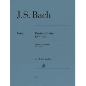 [楽譜] バッハ／パルティータ 第4番 ニ長調 BWV 828 (運指付き)《輸入ピアノ楽譜》【10...