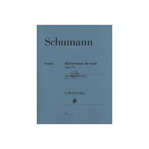 [楽譜] R.シューマン／ピアノソナタ 嬰ヘ短調 op.11 (原典版/ヘンレ社) 《輸入ピアノ楽譜》 (Piano Sonata fk minor op. 11)の商品画像