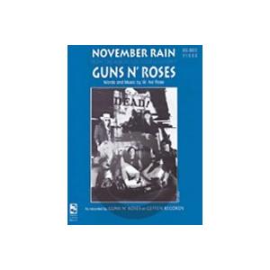 [楽譜] ガンズ・アンド・ローゼズ／ノーヴェンバー・レイン《輸入ピアノ楽譜》【10,000円以上送料...