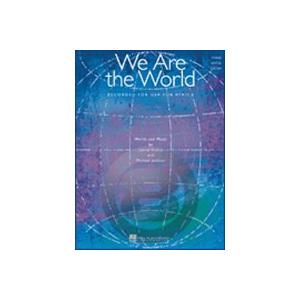 [楽譜] ウィ・アー・ザ・ワールド（USA for Africa）《輸入ピアノ楽譜》【10,000円...