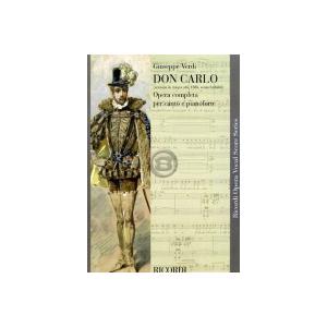 楽譜] ヴェルディ／歌劇 「ドンカルロ」 （改訂版） 《輸入ヴォーカル