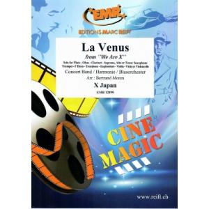 [楽譜] La Venus(X-Japan)(様々な楽器でのソロフィーチャー) 吹奏楽譜【送料無料】...