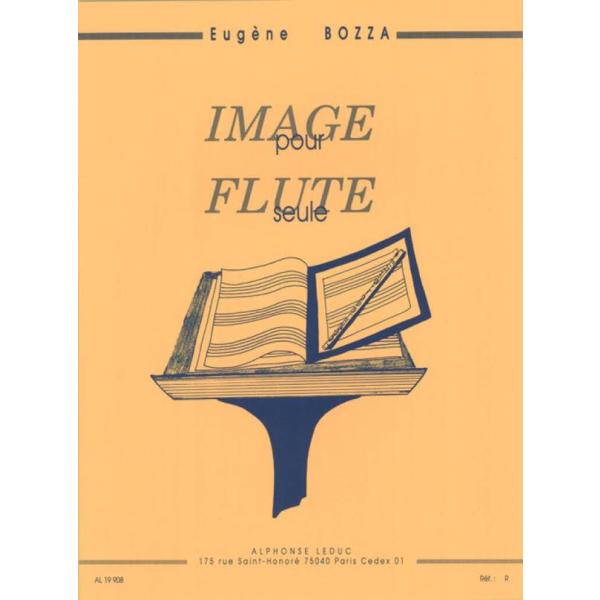 [楽譜] ボザ／映像（イマージュ)《輸入フルート楽譜》【10,000円以上送料無料】(Image O...