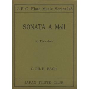 楽譜　エマヌエル・バッハ／無伴奏ソナタ （for Flute alone）｜gakufunets