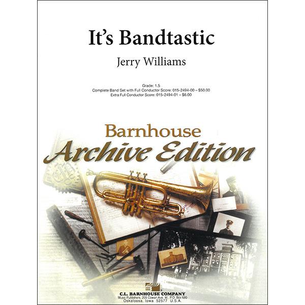 楽譜  ジェリー・ウイリアムズ/イッツ・バンダスティック(【565】/015-2494-00/輸入吹...