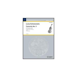 楽譜  ゴルターマン/チェロ協奏曲 第5番 OP.76(SW1030/輸入楽譜/ピアノ・リダクション...