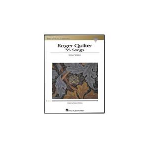 楽譜　ロジャー・クイルター／55の歌曲集（低声用）（輸入楽譜）