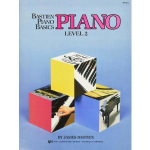 楽譜  バスティン ピアノ ベーシックス ピアノのおけいこ レベル 2(英語版)(WP202S)