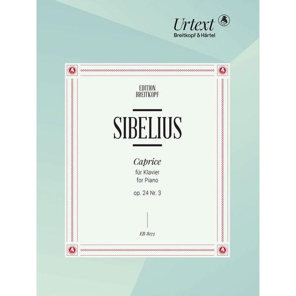 楽譜　シベリウス／カプリス Op.24/3(【1087064】／EB8173／ピアノ・ソロ／輸入楽譜...