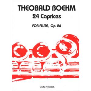 楽譜　ベーム／24のカプリス Op.26(O83／フルート教本／輸入楽譜（T）)
