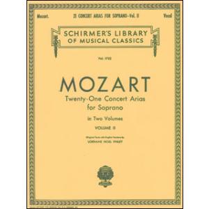 楽譜　モーツァルト／ソプラノのための21のコンサートアリア集 第2巻(【78976】／5026140...