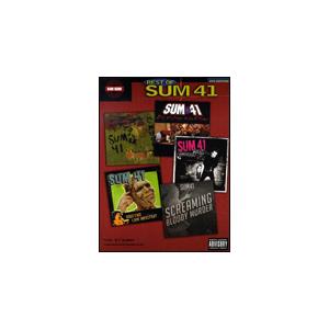 楽譜　ベスト・オブ／SUM 41（輸入楽譜バンド・スコア）