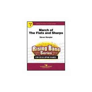 楽譜　フラットとシャープの行進曲／スティーヴン・ワンプラー作曲