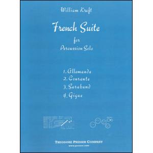 楽譜　ウィリアム・クラフト／フランス組曲(114-40985／打楽器・ソロ／輸入楽譜（T）)