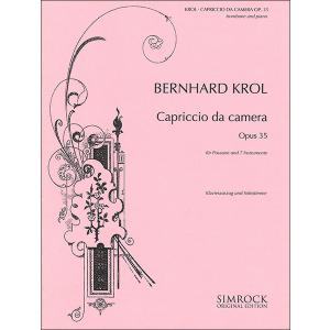 楽譜　ベルンハルト・クロル／カプリチオ・ダ�