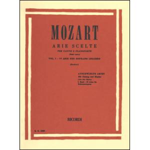 楽譜　モーツァルト／ソプラノ・アリア選集（イタリア語・ドイツ語）(50012860／ER2288／声...
