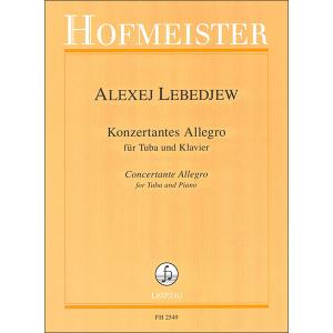楽譜　レベデフ／コンチェルト・アレグロ（演奏会用アレグロ）（TubとPf）(FH2549／テューバとピアノ／輸入楽譜（T）)｜楽譜ネッツ