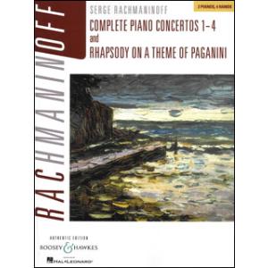 楽譜　ラフマニノフ／「ピアノ協奏曲第1番〜第4番」と「パガニーニの主題による狂詩曲」(4802299...