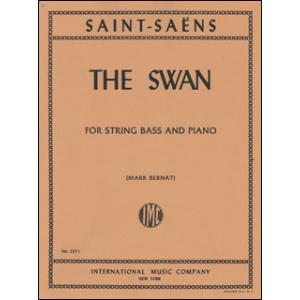 楽譜　サン=サーンス／白鳥（「動物の謝肉祭」より）(3571／コントラバス・ソロとピアノ／輸入楽譜（...