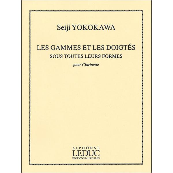 楽譜　横川晴児／音階と運指(AL29571／クラリネット教本／輸入楽譜（T）)
