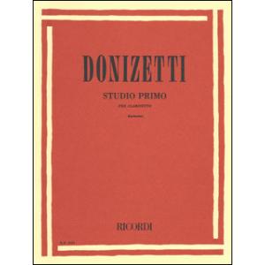楽譜　ドニゼッティ／スタディオ・プリモ（208837／ER00291500／クラリネット教本／輸入楽...