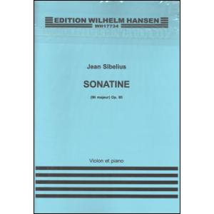 楽譜　シベリウス／ソナチネ ホ長調 Op.80(WH17734／ヴァイオリンとピアノ／輸入楽（T）)