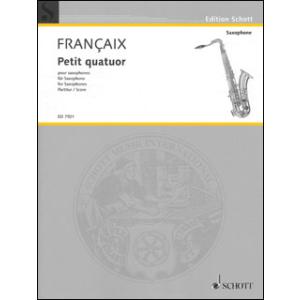 フランセ 小四重奏曲 サクソフォンの買取情報