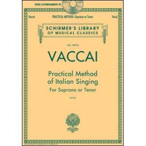 楽譜　ヴァッカイ声楽教本（ソプラノ・テノール用） （イタリア語・英語） （オーディオ・アクセス・コー...