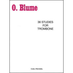 楽譜　ブルーム／36の練習曲（テナー・トロンボーンのための）(O4948／トロンボーン教本／輸入楽譜...