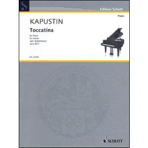 楽譜　カプースチン／トッカティーナ Op. 40 No. 3 (「8つの演奏会用エチュード」より)（...