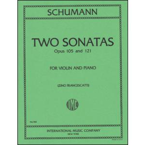 楽譜　シューマン／ヴァイオリン・ソナタ 第1番＆第2番 Op. 105 ＆ 121(783／ヴァイオ...