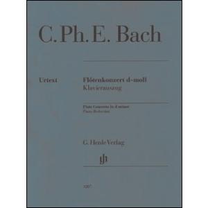 楽譜　C. Ph. E. バッハ／フルート協奏曲 ニ短調 H.484/1 (Wq.22)【FluteとPiano】(【1658352】／HN 1207／フルートとピアノ／輸入楽譜（T）)