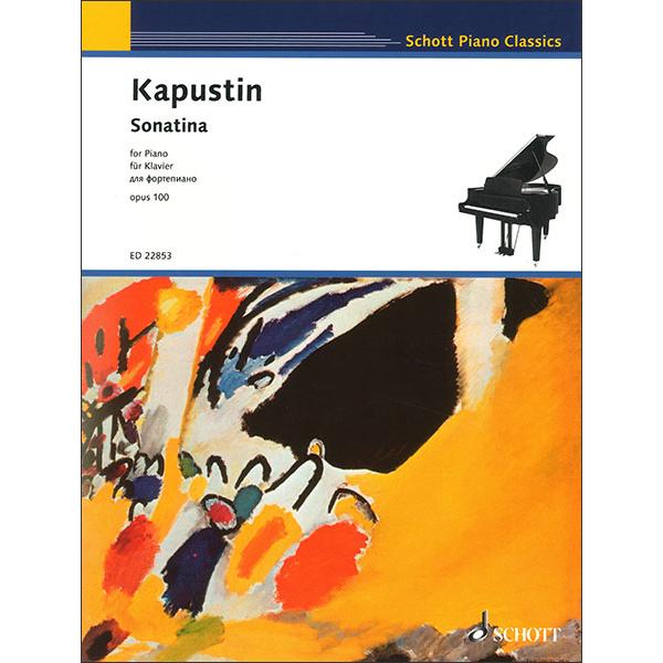 楽譜　カプースチン／ソナチネ 作品100 【Piano Solo】(【2125403】／ED 228...