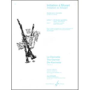 楽譜　モーツァルト／モーツァルト入門 第1巻 【Clarinet】(【1031695】／GB3923...