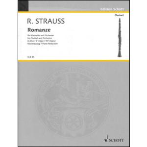 楽譜 R. シュトラウス/ロマンス 変ホ長調 AV 61 【Clarinet&Piano】(【264476】/KLB 35/49011063/クラリネット・ソロ&ピアノ/輸入楽譜(T))