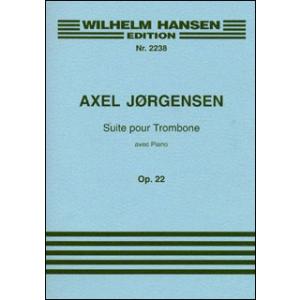 楽譜　ヨルゲンセン／トロンボーンのための組曲 作品22（トロンボーン・ソロ＆ピアノ（ソロ・パートはハ...
