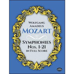 楽譜　モーツァルト／交響曲集 第1番〜第21番(【648063】／06-41390X／オーケストラ・...