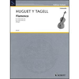 楽譜　ウゲト・イ・タヘル／フラメンコ(「スペイン組曲 第1番」より) （チェロ・ソロ (無伴奏)／輸...