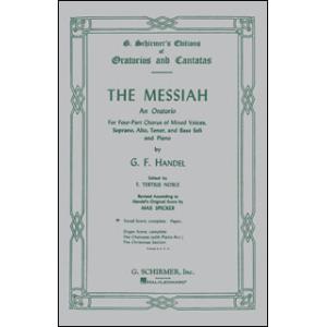 楽譜　ヘンデル／オラトリオ「メサイア」(【80501】／50323760／ヴォーカル・スコア (英語...