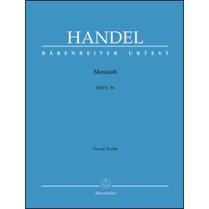 楽譜　ヘンデル／オラトリオ「メサイア HWV 56」(ヴォーカル・スコア (英語)／輸入楽譜（T）)