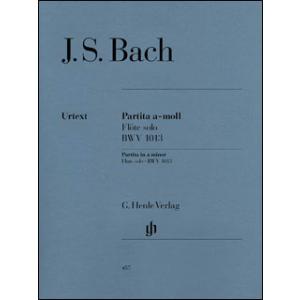 楽譜　J.S. バッハ／パルティータ イ短調 BWV1013(フルート・ソロ (無伴奏)／輸入楽譜（...