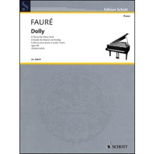 楽譜　フォーレ／ドリー 作品56 (ピアノ連弾のための6つの小品)(1台4手連弾／輸入楽譜（T）)