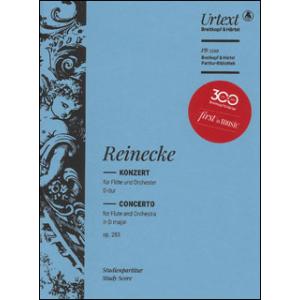 楽譜  ライネッケ/フルート協奏曲 ニ長調 作品283(【2159486】/PB5529-07/スタ...