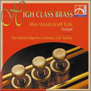 CD　ハイ・クラス・ブラス(演奏：アレン・ヴィズッティ＆ジェフ・ティジック（トランペット）、ナショナ...
