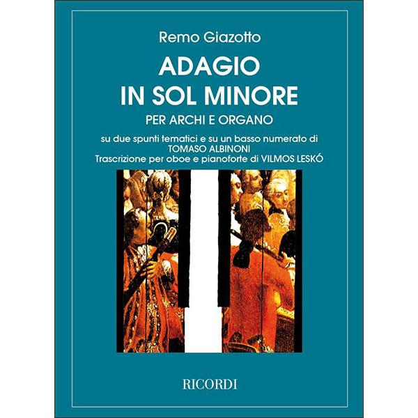 楽譜　ジャゾット／アダージョ ト短調 (アルビノーニのアダージョ)(【201175】／NR13203...