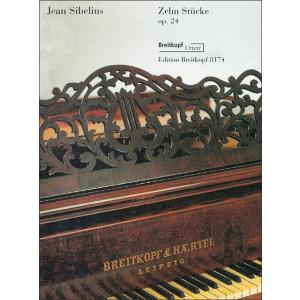 楽譜　シベリウス／10の小品 Op.24（輸入楽譜）