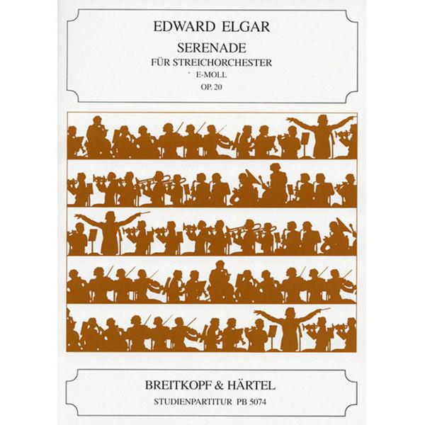 楽譜  エルガー/弦楽のためのセレナーデ ホ短調 Op.20(GYA00073792/PB5074/...